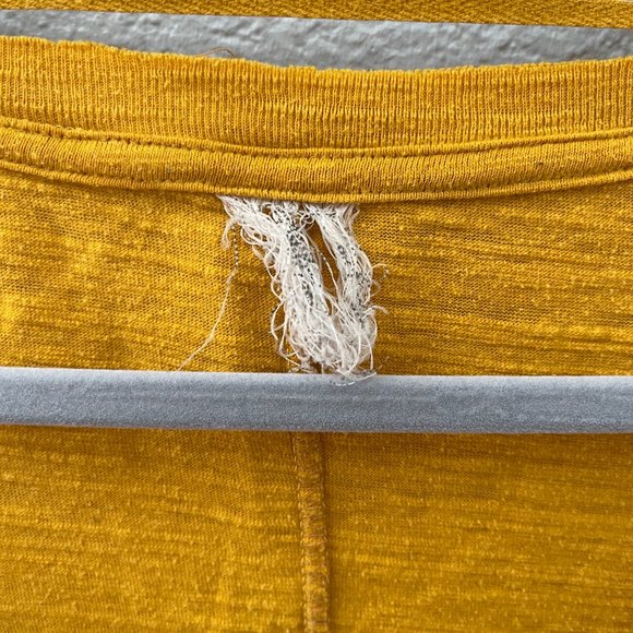 SALE | Free People - Yellow V-Neck - Picture 3 of 3